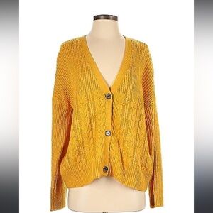 Splendid Cable Knit Sweater Relaxed Fit Size Medium